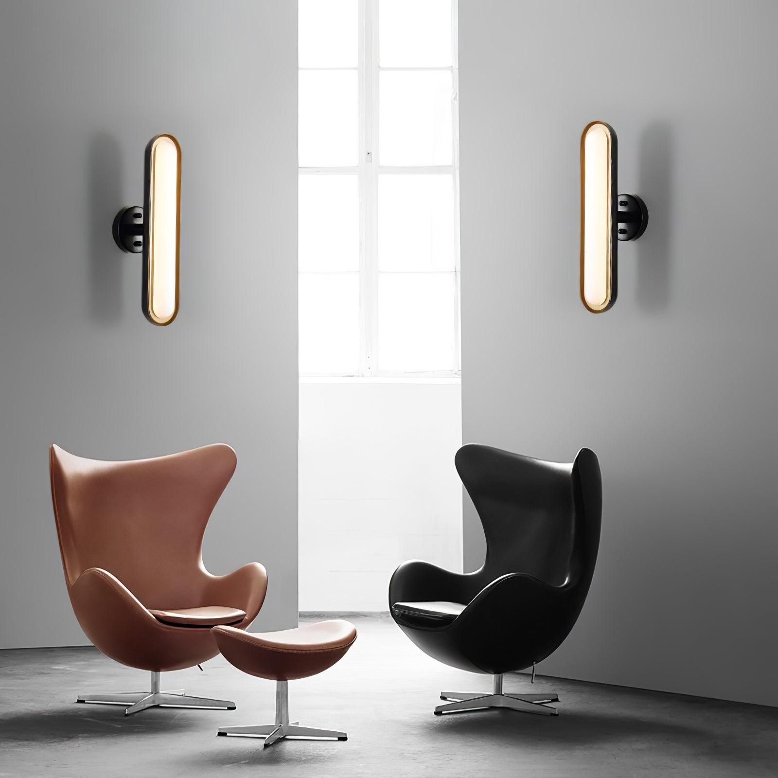 Oriel Applique murale industrielle en acrylique - Neutralighting