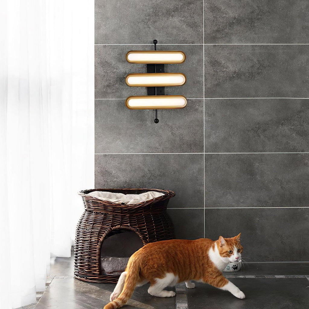 Oriel Applique murale industrielle en acrylique - Neutralighting