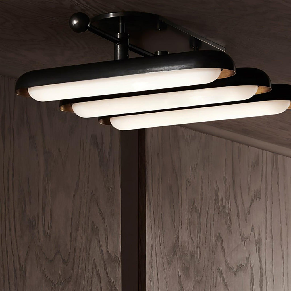 Oriel Applique murale industrielle en acrylique - Neutralighting