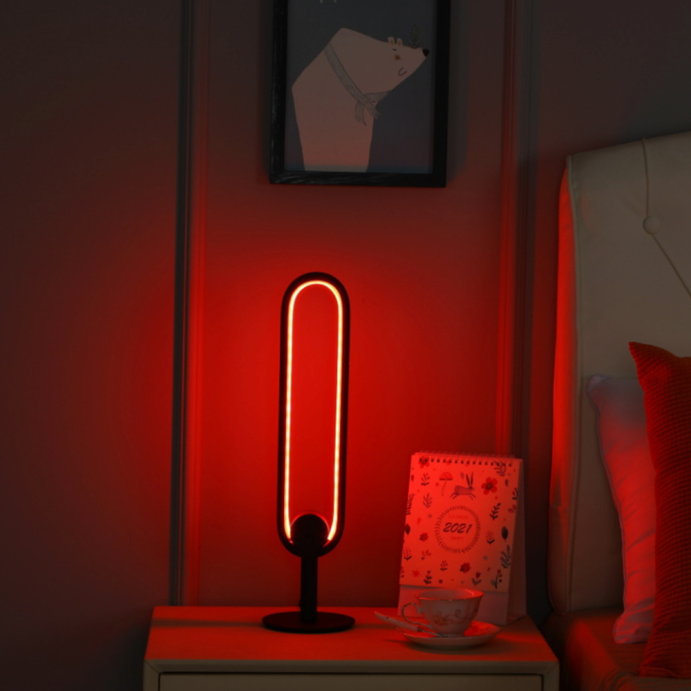Lampe à poser industriel LED minimaliste en métal Hevenly