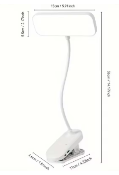 Lampe de lecture avec température de couleur Armance Essor - Un Éclairage Dédié à la Lecture