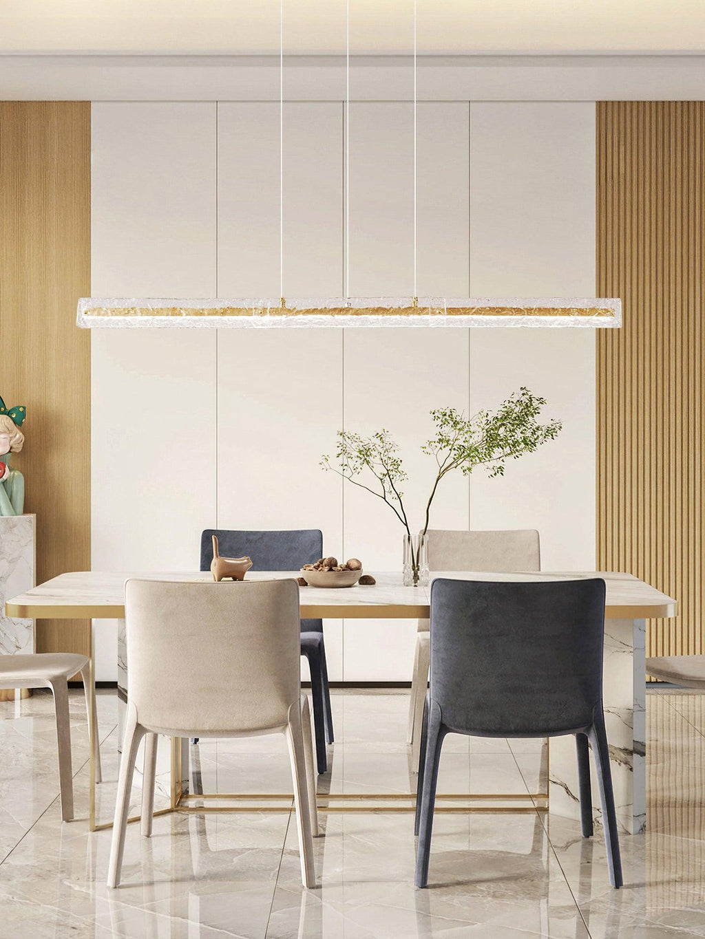 Welsey Suspension linéaire moderne - Neutralighting