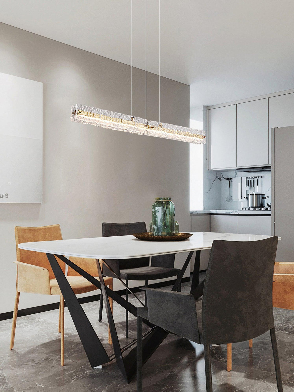 Welsey Suspension linéaire moderne - Neutralighting