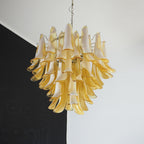 Aurora Chandelier Pétales en Verre de Murano Superposés - Neutralighting