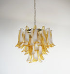 Aurora Chandelier Pétales en Verre de Murano Superposés - Neutralighting