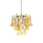 Aurora Chandelier Pétales en Verre de Murano Superposés - Neutralighting