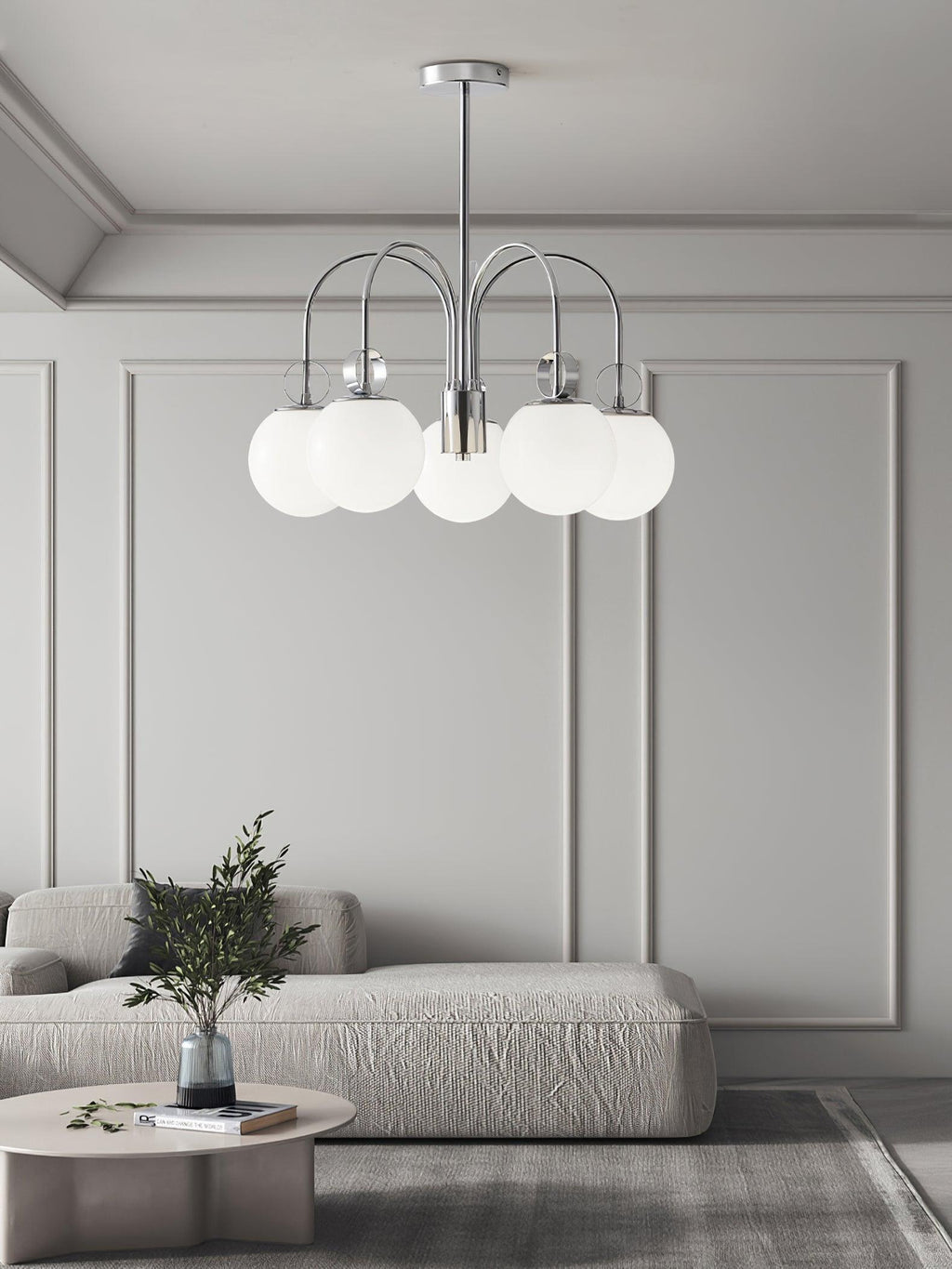 Ishaos Élégance Nordic Collection Lustre - Neutralighting