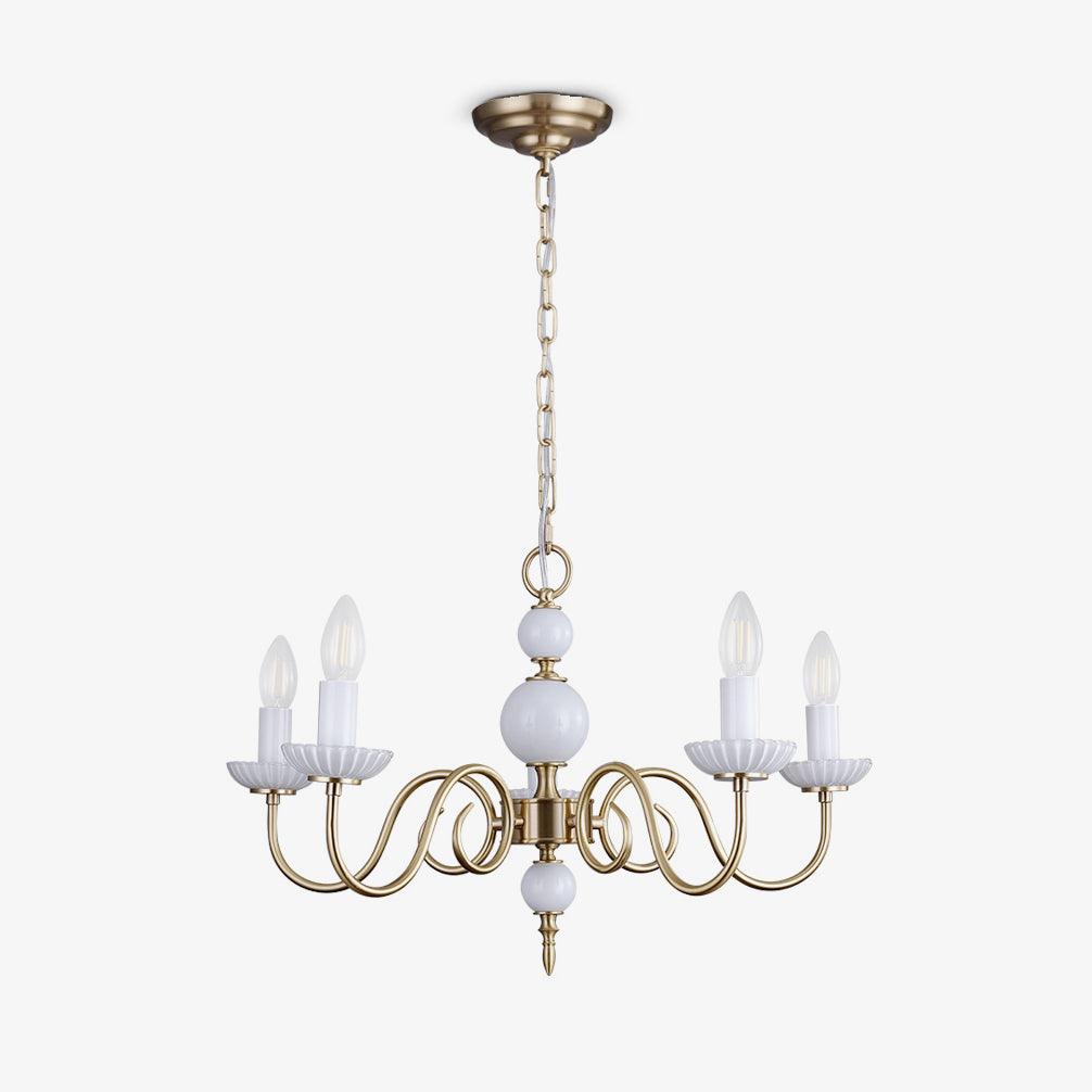 Lustra Chandelier Carlita Doré Moderne - Neutralighting