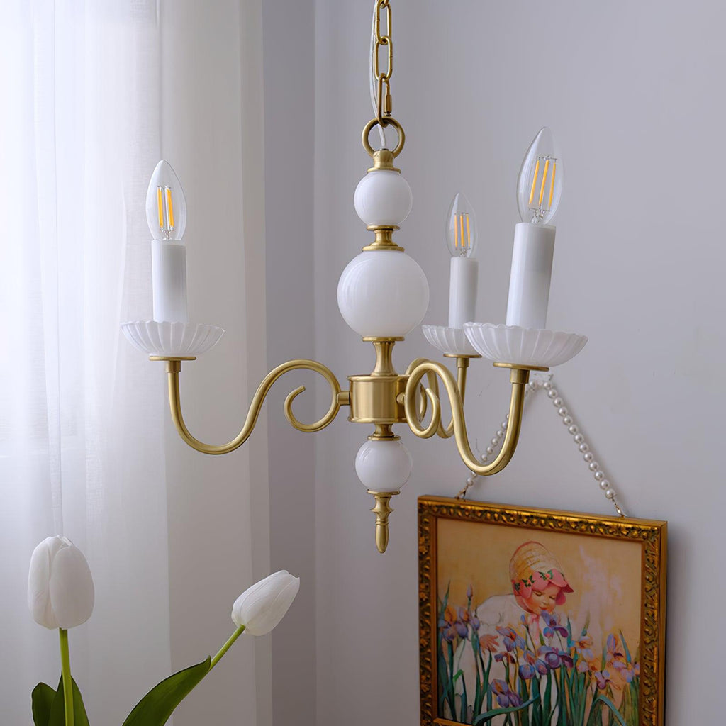 Lustra Chandelier Carlita Doré Moderne - Neutralighting