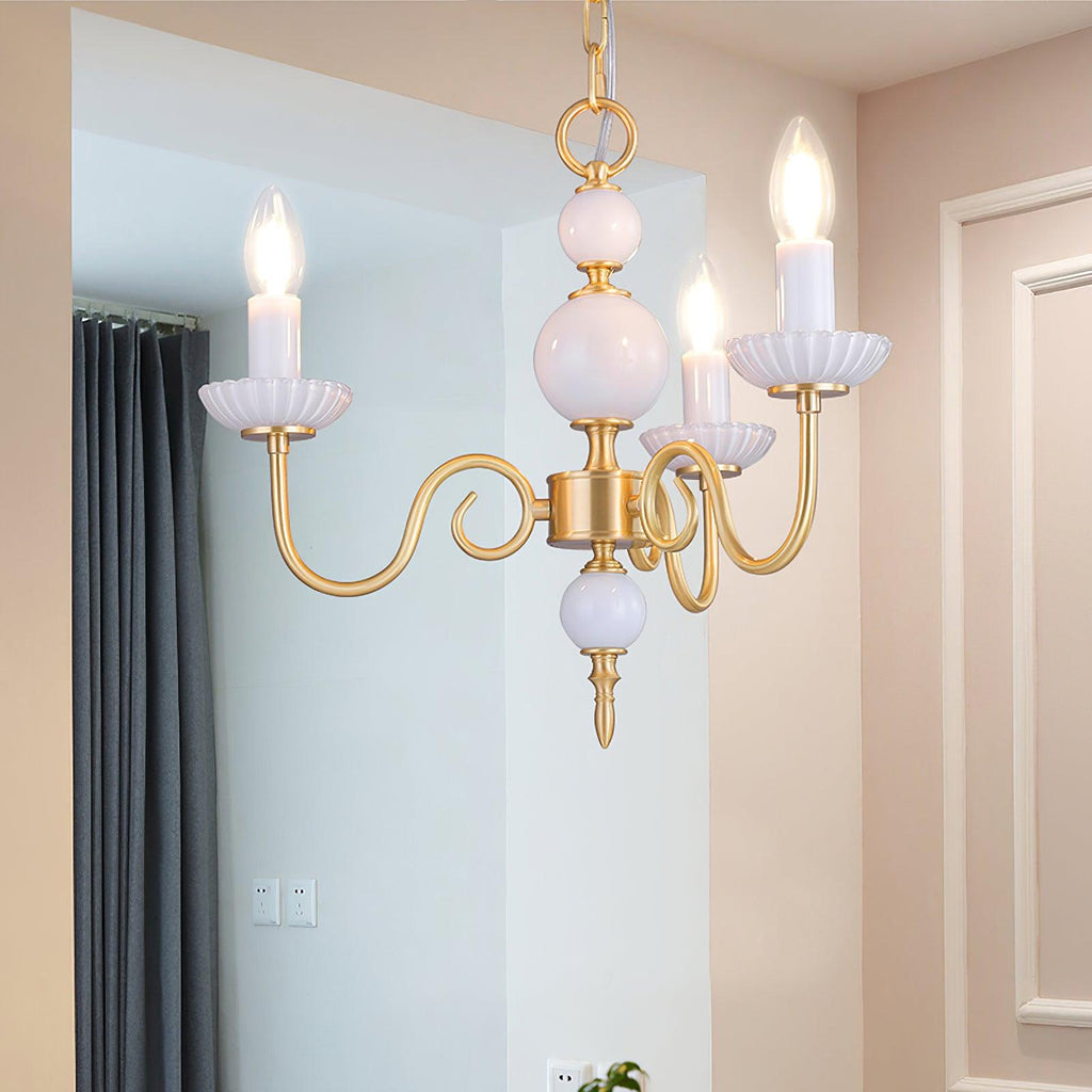 Lustra Chandelier Carlita Doré Moderne - Neutralighting
