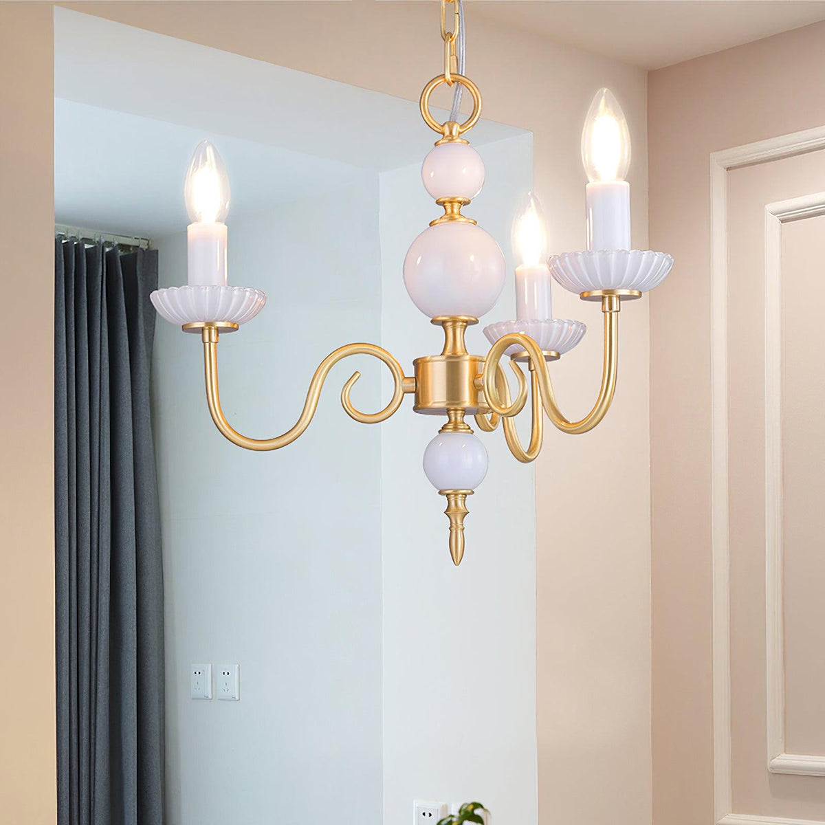 Lustra Chandelier Carlita Doré Moderne - Neutralighting