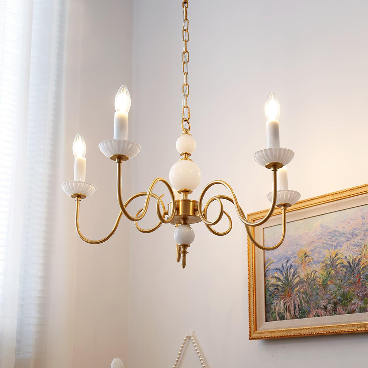 Lustra Chandelier Carlita Doré Moderne - Neutralighting