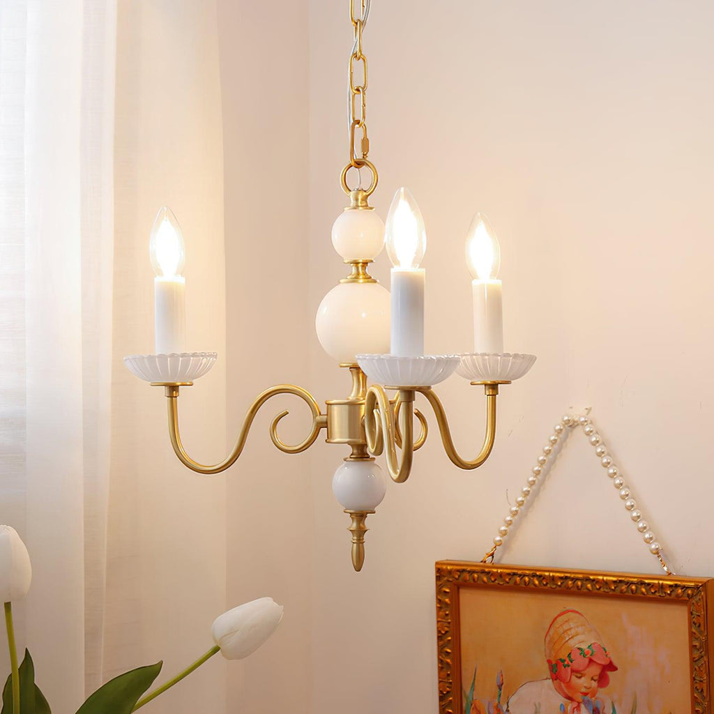 Lustra Chandelier Carlita Doré Moderne - Neutralighting