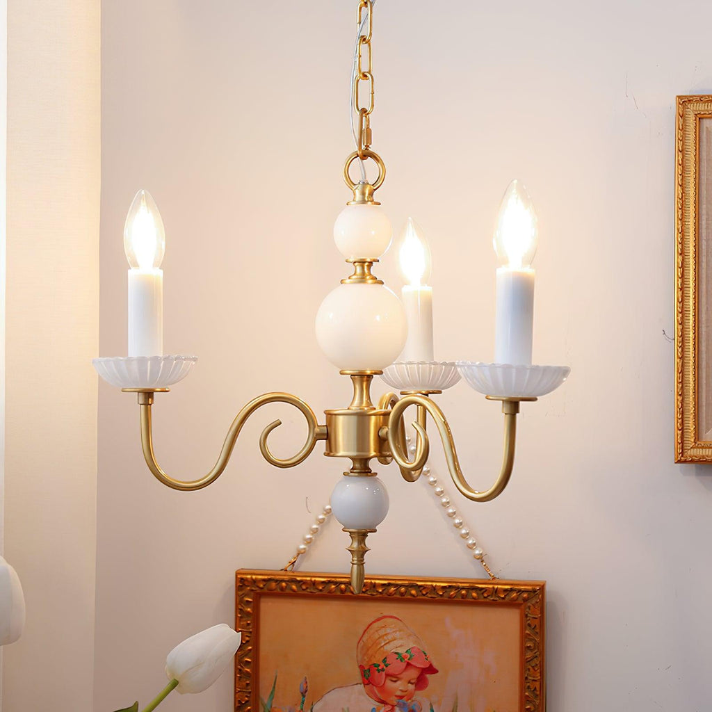 Lustra Chandelier Carlita Doré Moderne - Neutralighting