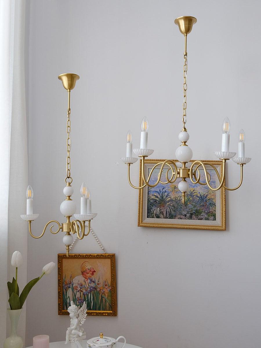 Lustra Chandelier Carlita Doré Moderne - Neutralighting