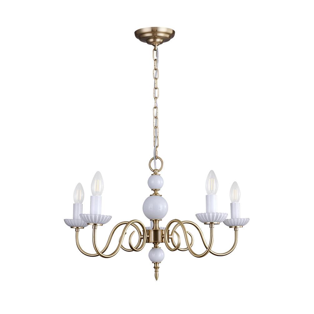 Lustra Chandelier Carlita Doré Moderne - Neutralighting