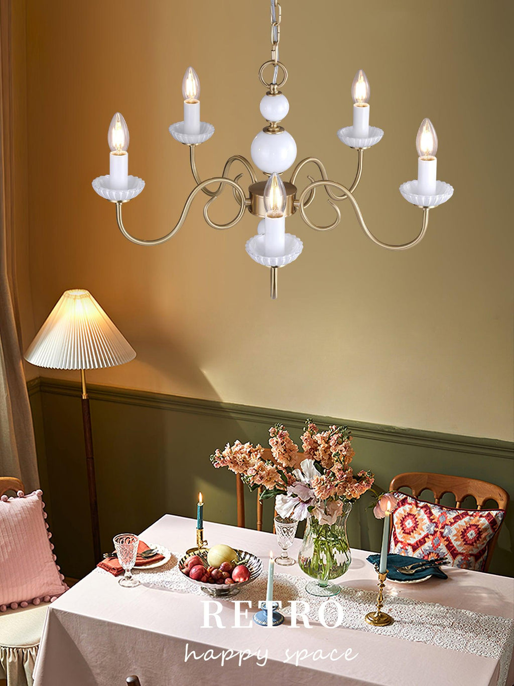 Lustra Chandelier Carlita Doré Moderne - Neutralighting