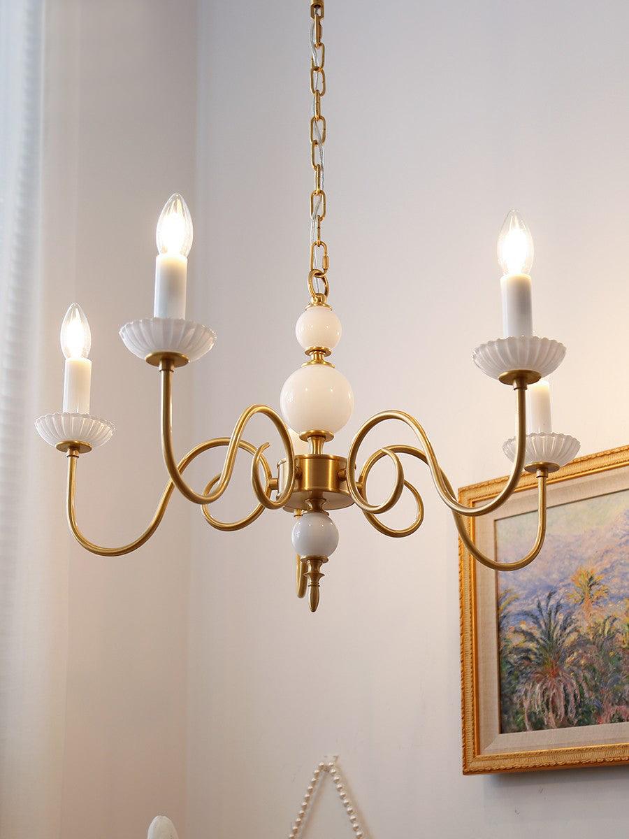 Lustra Chandelier Carlita Doré Moderne - Neutralighting