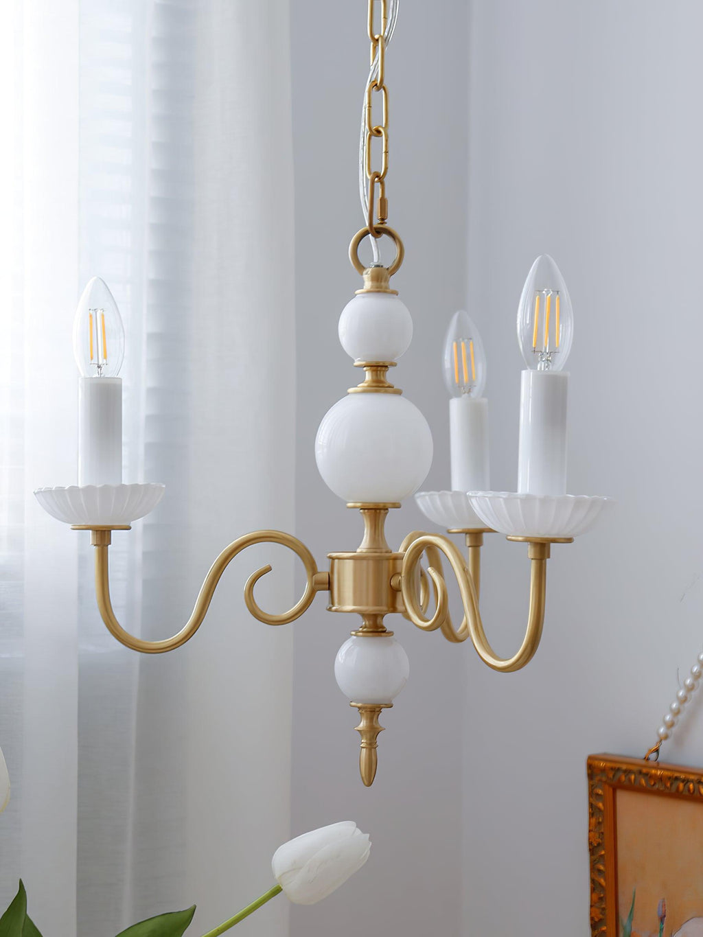 Lustra Chandelier Carlita Doré Moderne - Neutralighting