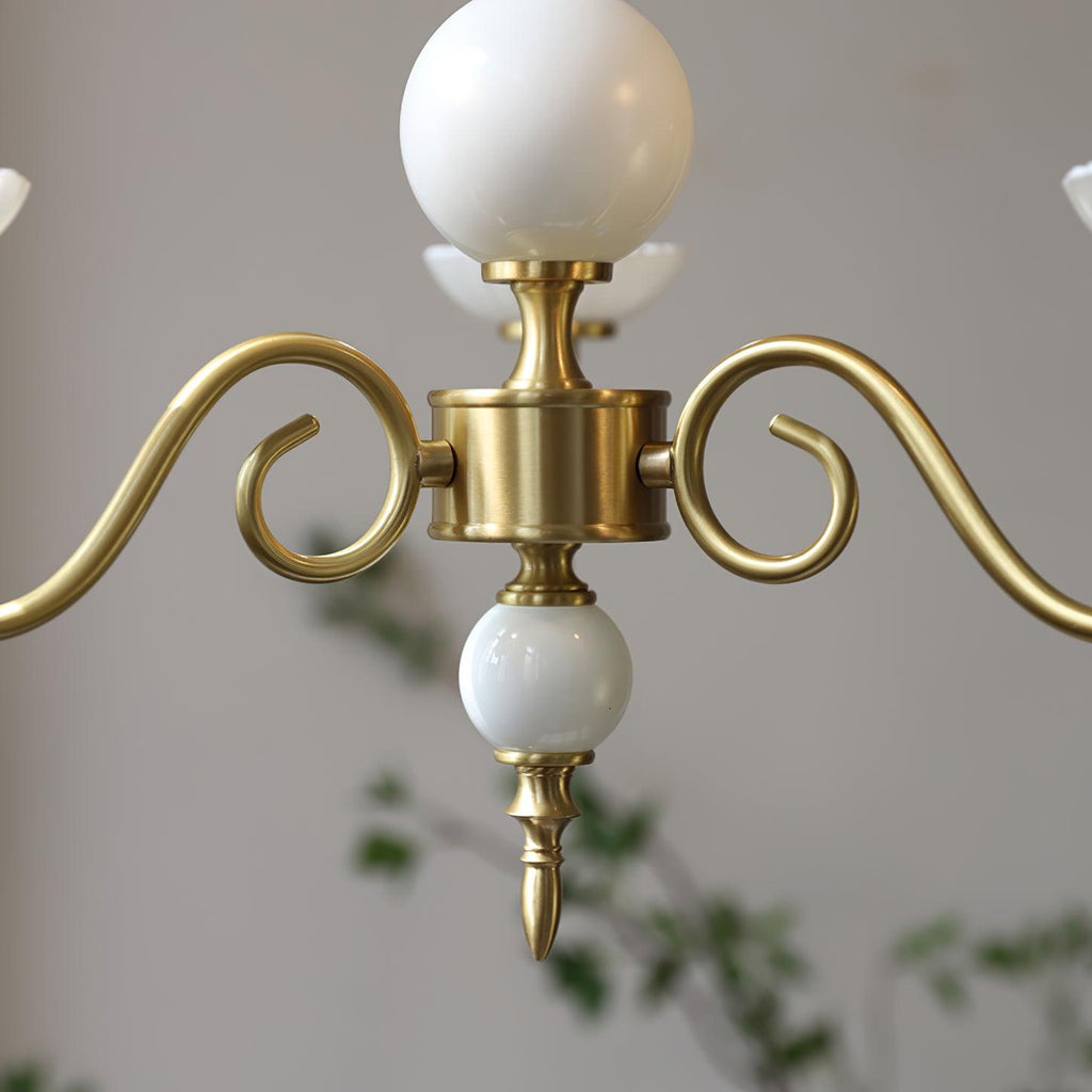 Lustra Chandelier Carlita Doré Moderne - Neutralighting