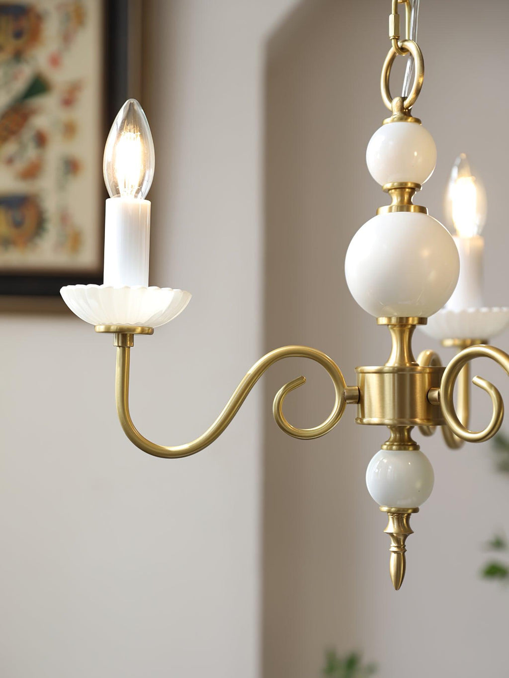Lustra Chandelier Carlita Doré Moderne - Neutralighting