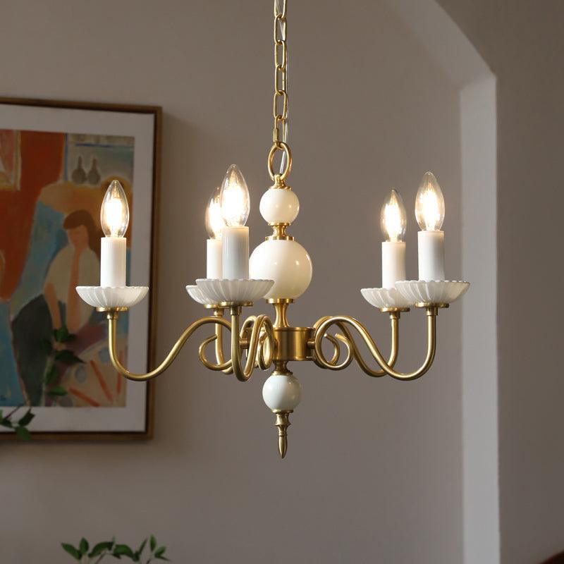 Lustra Chandelier Carlita Doré Moderne - Neutralighting
