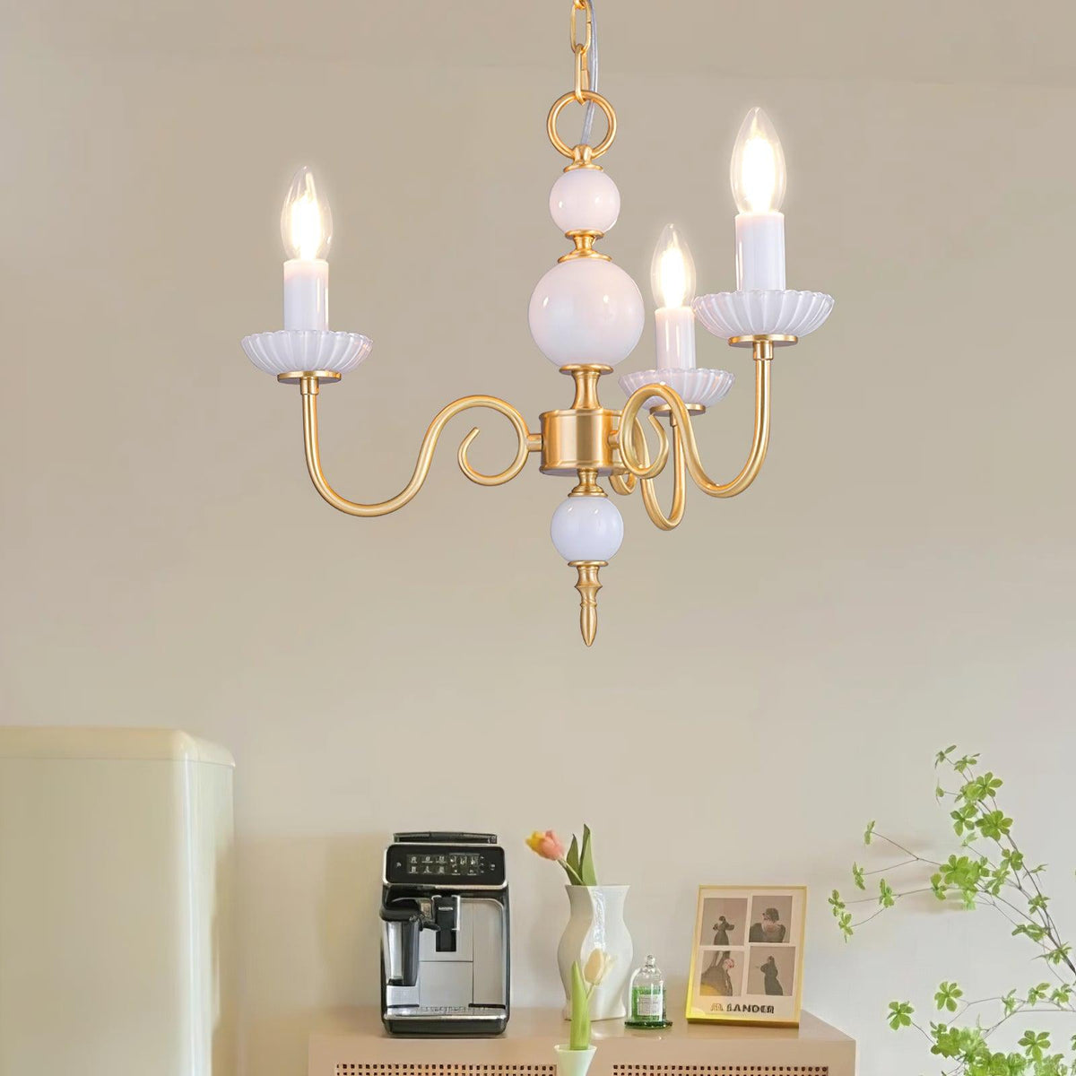 Lustra Chandelier Carlita Doré Moderne - Neutralighting