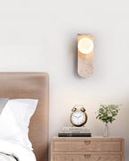 Terra Applique Murale Minimaliste en Travertin - Neutralighting