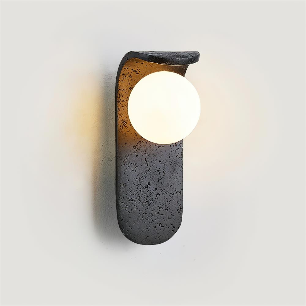 Terra Applique Murale Minimaliste en Travertin - Neutralighting