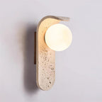 Terra Applique Murale Minimaliste en Travertin - Neutralighting
