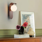 Exuro Applique Murale Intérieure en Bois / Noyer - Neutralighting