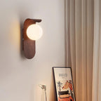 Exuro Applique Murale Intérieure en Bois / Noyer - Neutralighting