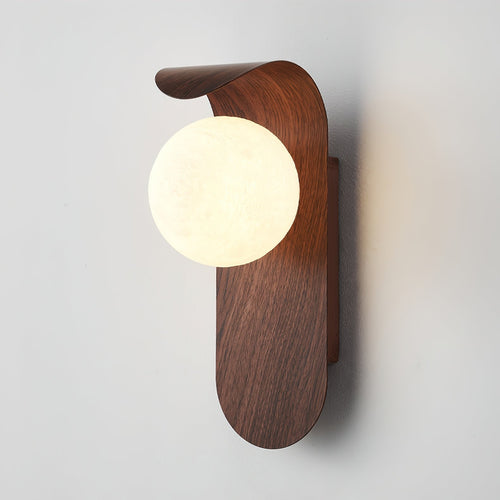 Exuro Applique Murale Intérieure en Bois / Noyer - Neutralighting
