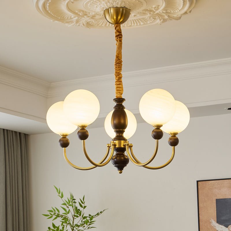 Syvineth Chandelier en Bois Premium - Neutralighting