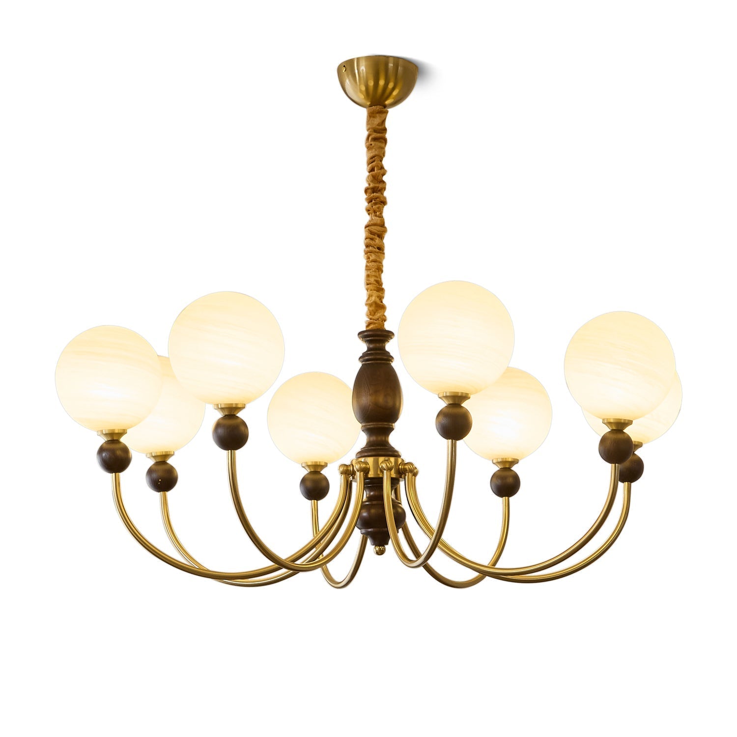 Syvineth Chandelier en Bois Premium - Neutralighting