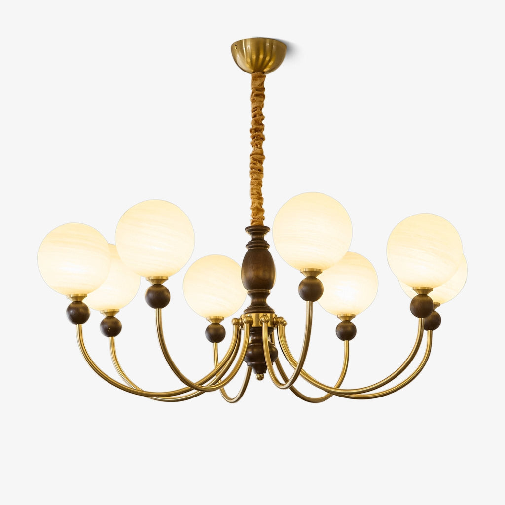 Syvineth Chandelier en Bois Premium - Neutralighting