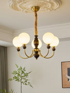 Syvineth Chandelier en Bois Premium - Neutralighting