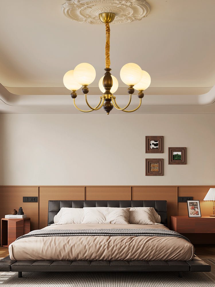 Syvineth Chandelier en Bois Premium - Neutralighting