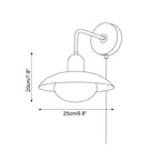 Travelle Applique Murale Industrielle Bois Travertin - Neutralighting