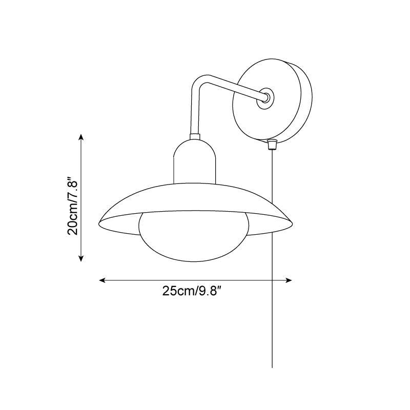 Travelle Applique Murale Industrielle Bois Travertin - Neutralighting