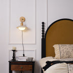 Travelle Applique Murale Industrielle Bois Travertin - Neutralighting