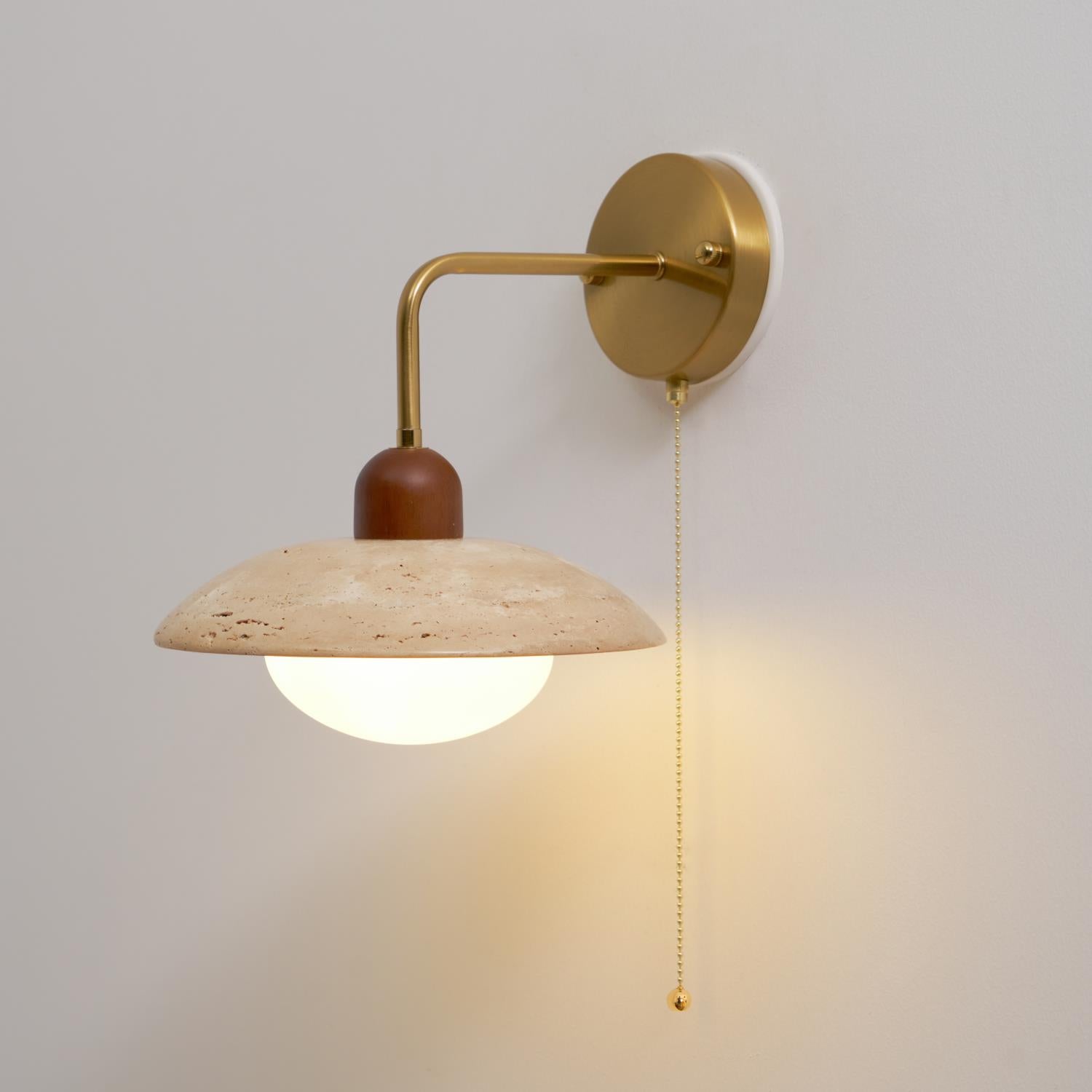 Cavone Applique murale en travertin - Neutralighting