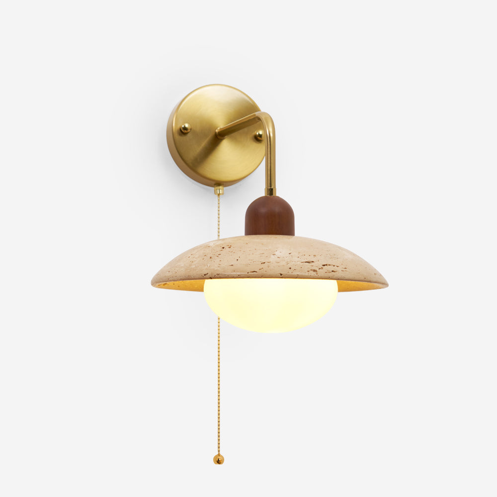Cavone Applique murale en travertin - Neutralighting