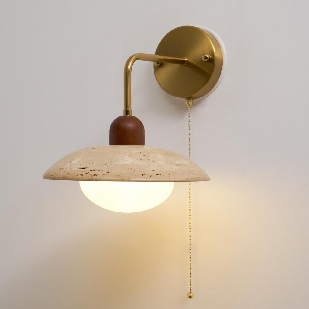 Cavone Applique murale en travertin - Neutralighting