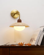 Cavone Applique murale en travertin - Neutralighting