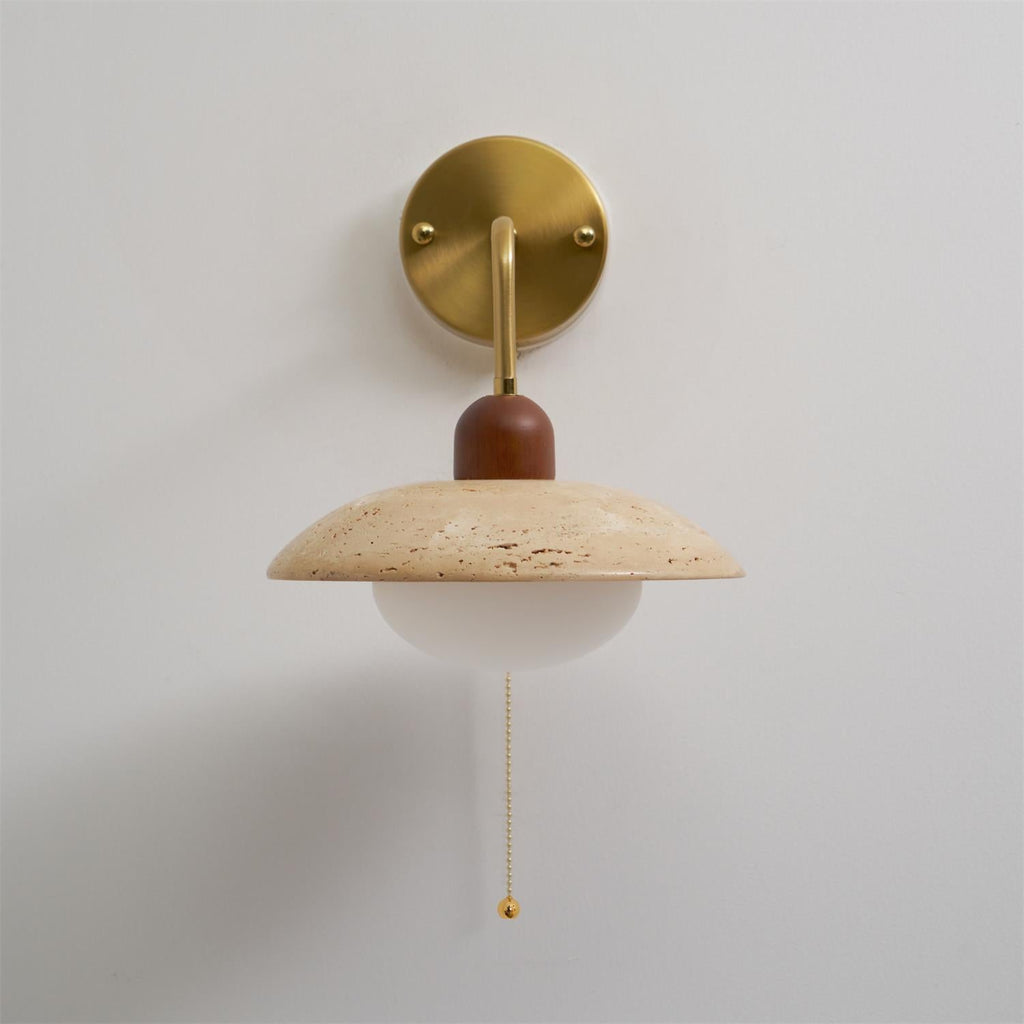 Cavone Applique murale en travertin - Neutralighting