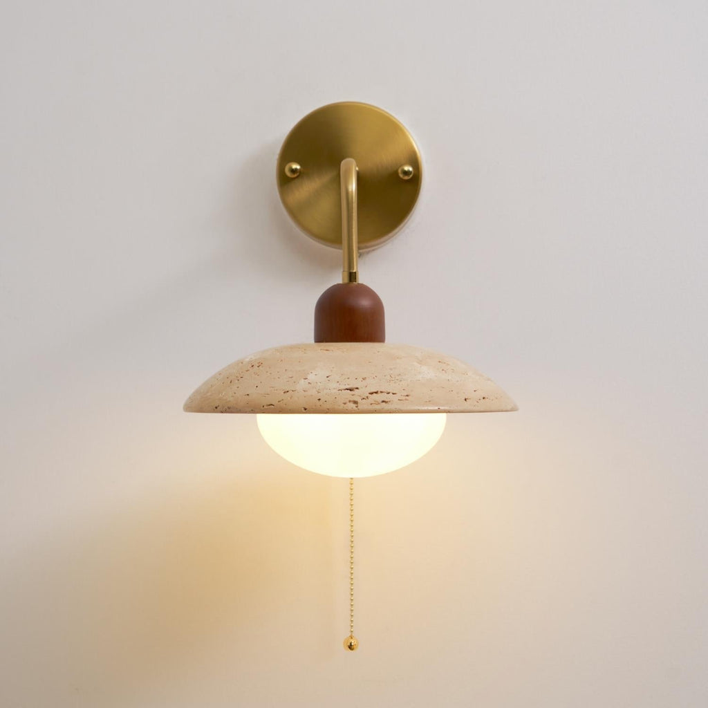 Cavone Applique murale en travertin - Neutralighting
