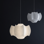 Skapa Lustre Pendentif Forme Douce Courbée Plissée - Neutralighting