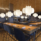Skapa Lustre Pendentif Forme Douce Courbée Plissée - Neutralighting