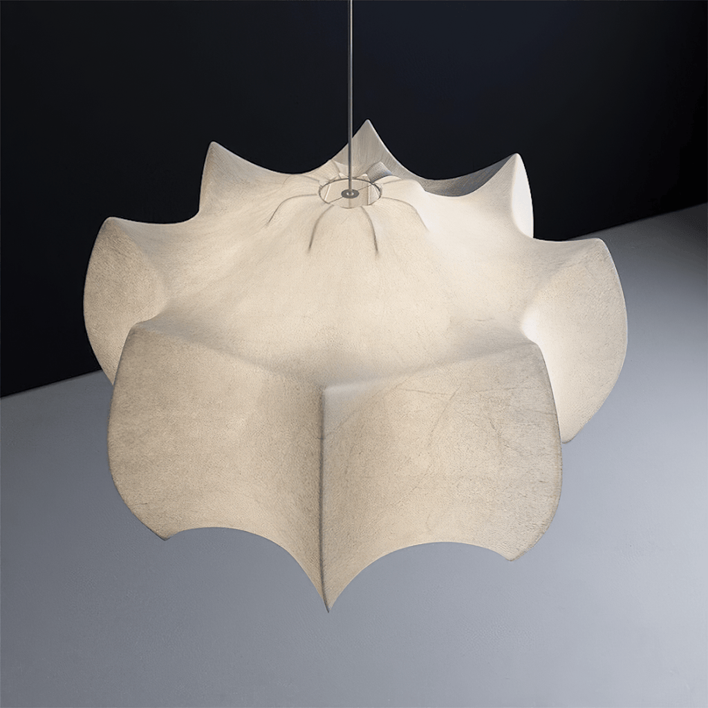 Skapa Lustre Pendentif Forme Douce Courbée Plissée - Neutralighting
